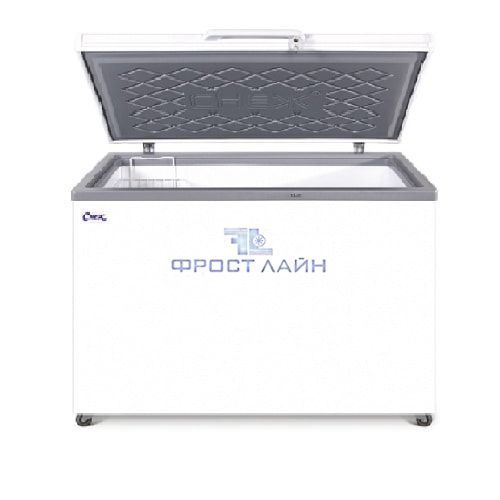 Ларь морозильный МЛК-350 (глухая крышка, 298 л.)