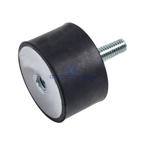 Опора B D75хH50, M12x37, 57гр. по Шору (60-385кг.) (вибро опора)