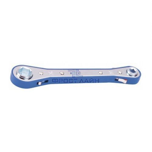 Ключ вентильный CT-123 (четырёхгран. 1/4"-3/16"; шестигран. 1/2"-9/16") Favorcool