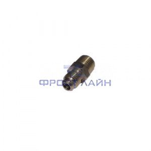 Штуцер U1-4B (1/4"SAE 1/4МPT) без ниппеля