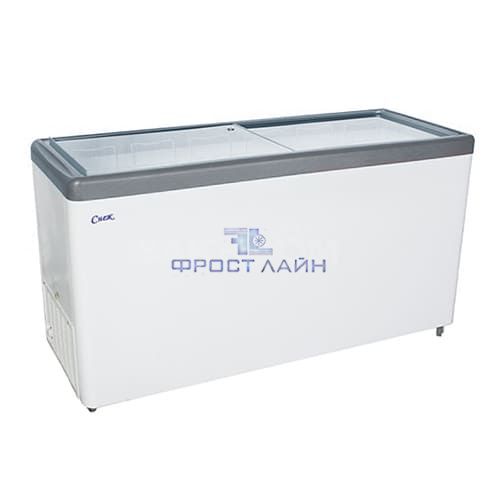 картинка Ларь морозильный МЛП-600 серый (прямое стекло, 518 л.) от магазина Фрост Лайн