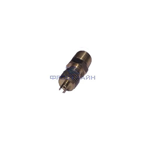 Штуцер U1-4B (1/4"SAE 1/4МPT) с ниппелем (AD44)