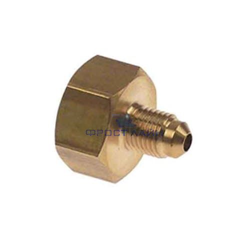 Штуцер AD41 (1/4"SAE M x G3/4") адаптер азотная/кислородная резьба