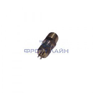 Штуцер U1-4B (1/4"SAE 1/4МPT) с ниппелем (AD44)