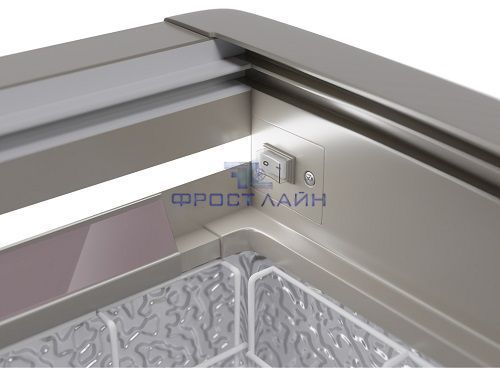 картинка Ларь-бонета GTS 2500G серый от магазина Фрост Лайн