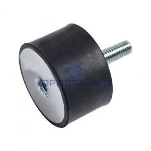 Опора B D75хH50, M12x37, 57гр. по Шору (60-385кг.) (вибро опора)