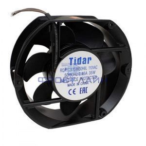 Вентилятор плоский Tider QA 15050 (17,2х15х5) овал