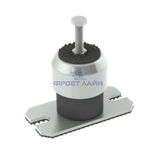 Опора PAF 90 (L130хH84, M12, до 100кг.) (вибро опора)