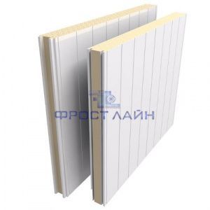 Сэндвич-панель стеновая PIR  80 (2600мм, ширина 1190мм), шт.