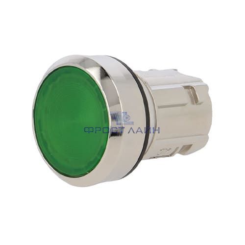 Переключатель кнопка 3SU1051-0AA40-0AA0 (зеленый с подсв.) с фиксац. Siemens