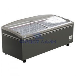 Ларь-бонета GTE 1850G торцевая серый