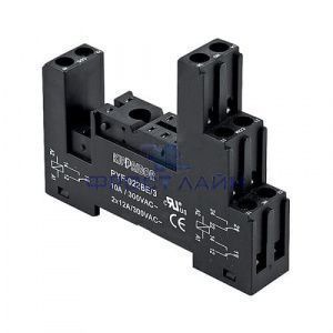 Розетка для реле PYF-022BE/3 (3-х ярусная, для 2 конт.) KIPPRIBOR