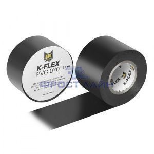 Лента ПВХ 50мм х 25м, черный K-FLEX (18 шт в кор.)