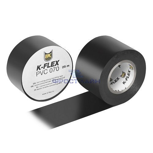 Лента ПВХ 50мм х 25м, черный K-FLEX (18 шт в кор.)