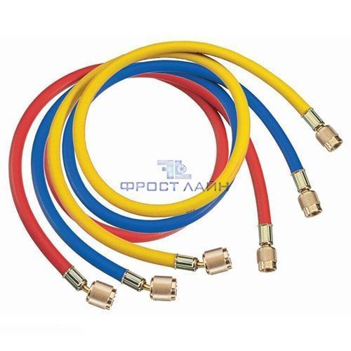 Шланги зарядные (комп-т 3шт)  90см. VRP-U-(R,Y,B) для R-410 VALUE